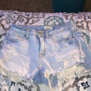 jean shorts